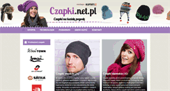 Desktop Screenshot of czapki.net.pl